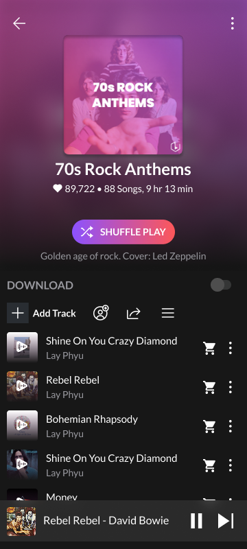 Subscriber using YOURS app